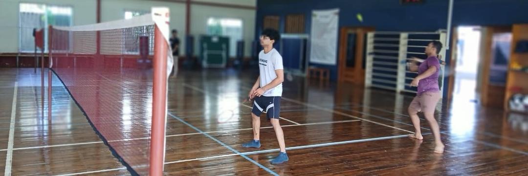 Badminton club activity