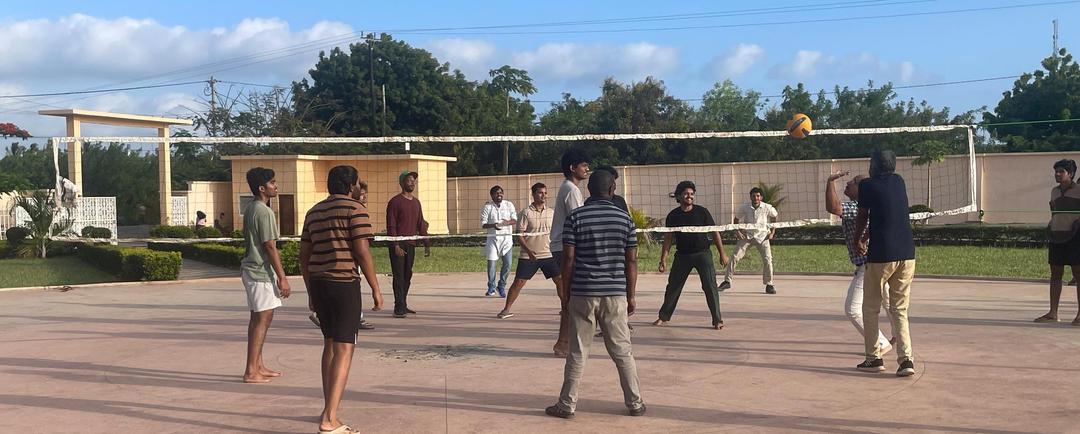 Volleyball club activity