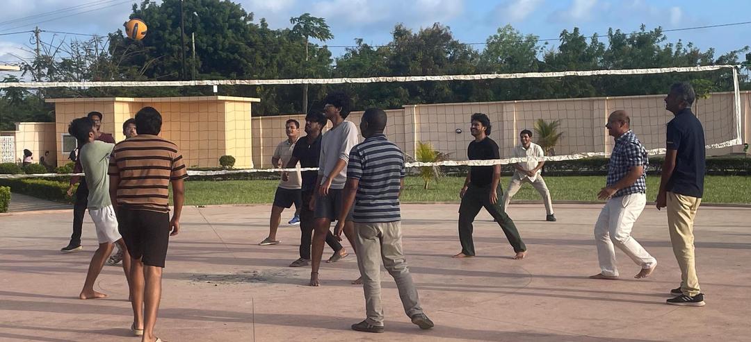 Volleyball club activity