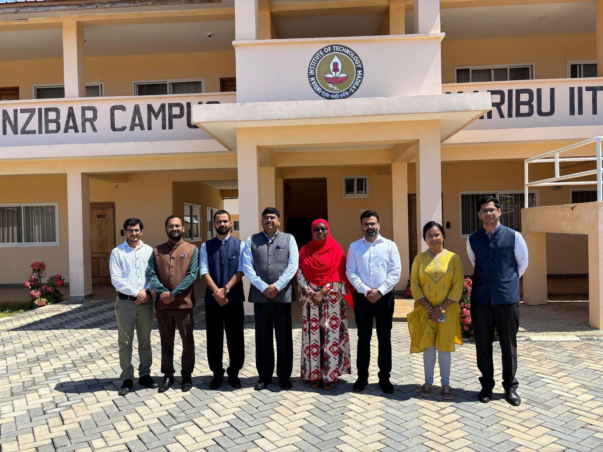 MEA Officials Visit IIT Madras Zanzibar Campus