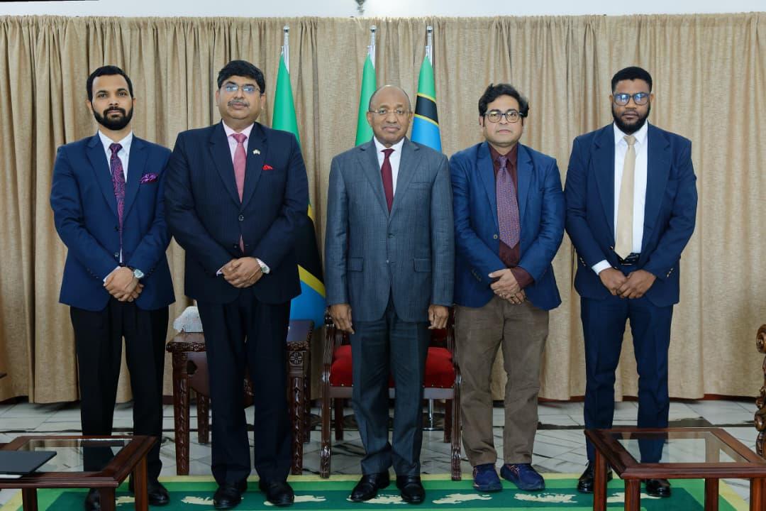 Visit to the State House, Zanzibar